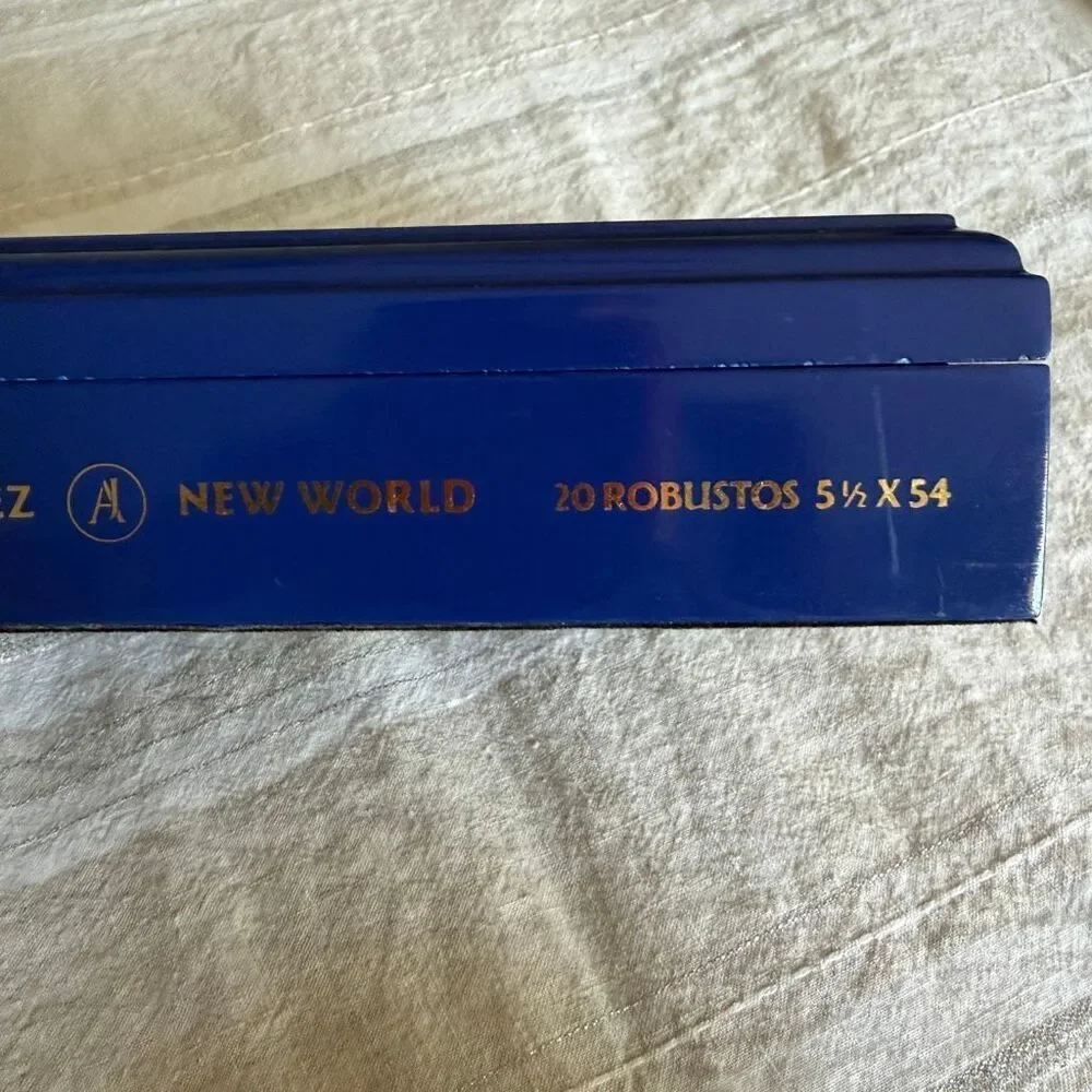 New World by AJ Fernandez Decenio Empty Cigar Box Lot of 4